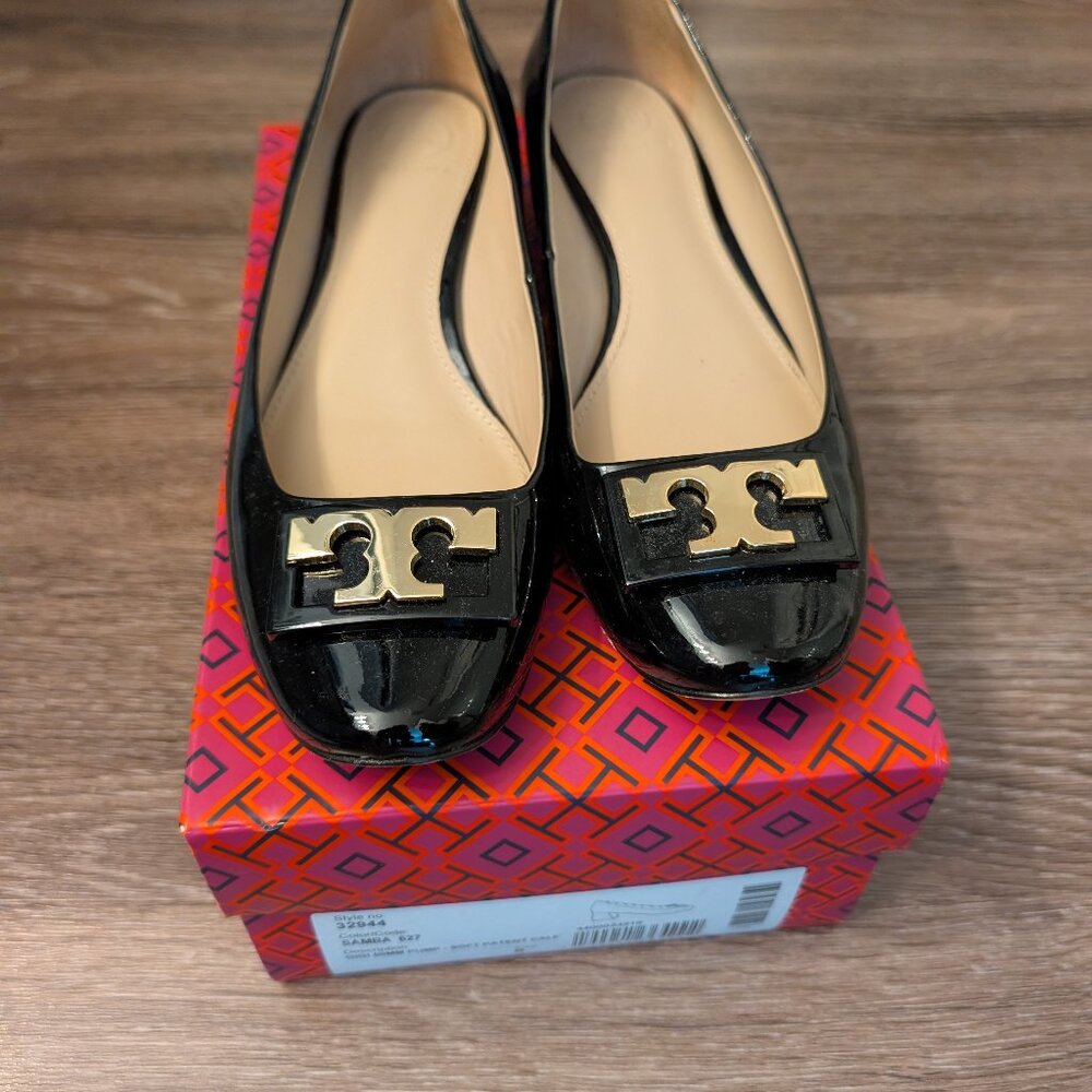 Patent Leather Block heels